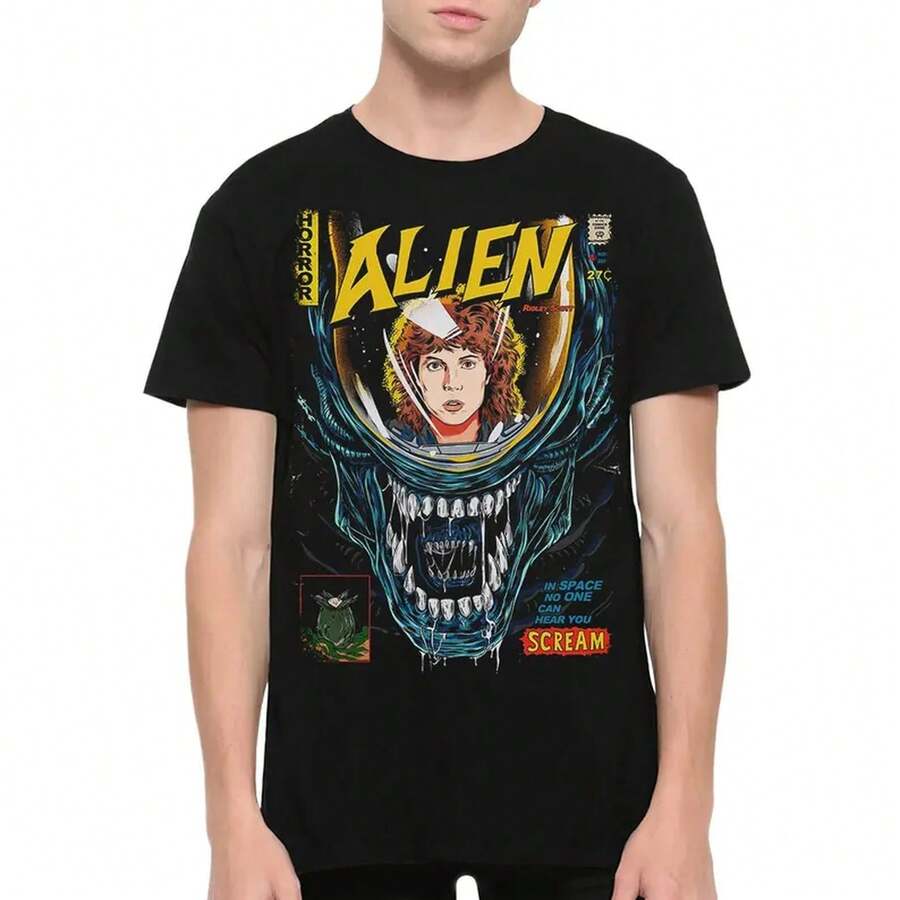 Men Sports Tees & Tanks - 黑色 - 查看 1