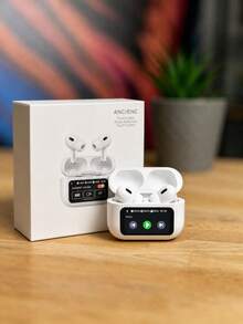 Wireless Earbuds With Smart Display And Charging Case, Portable In-Ear Bluetooth Headphones For Music, Calls, Work, Study And Travel - 查看 3