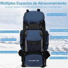 Camping & Hiking Bags - Blue - View 3