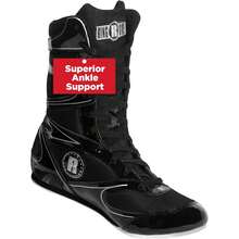 Ringside Diablo Boxing Shoes, Synthetic Leather Shoes For Men And Women, Lightweight, Low-Top Ankle Shoes For Boxing, Wrestling, Workout, Variant 1 - Black - View 9