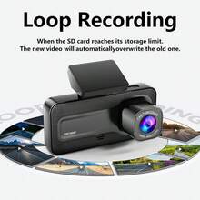 1pc 1080P Dash Cam With 24/7 Parking Monitoring, Intelligent Overwrite Old Footage, Continuous Recording, Compact Design, Easy Installation, Discreet & Suitable For Most Vehicles - A98 - View 7