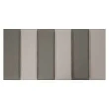 YUNRUX 6-Pack ألواح جدارية، ألواح جدارية لديكور الجدران الداخلية، ألواح حماية من الصدمات لرأس السرير باللون الرمادي - رمادي - مشاهدة 9