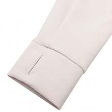 adidas HALF ZIP SWEATSHIRT Longgar Anti-statis Olahraga Kasual Pullover Lengan Panjang untuk Wanita - Baby Pink - View 7