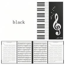 A4 Size 6-Page Continuous Music Score Folder, Colorful Performance Material Folder, Expandable Piano Sheet Music Folder, PP Waterproof Material, Suitable For Art Display, Music Score Folder, Daily Practice, Instrument Exam, Music Classroom, Music Gift - Multi-color - Tri-fold - View 13