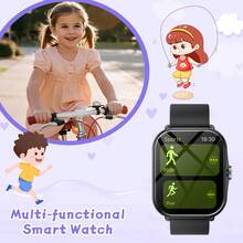 1pc Unisex Kids Soft Silicone Strap Smart Watch, Large Touch Screen, Camera Control, Stopwatch, Calendar, Sports Style Children's Smart Watch, Suitable For Daily Wear, Children's Day Gift - Multicolor - View 6