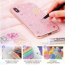 18000-45000pcs Multi-Color Resin Rhinestones And Flat Back Gemstone Set, Shiny Decorative Stones, DIY Craft Materials, Suitable For Clothing Sewing, Jewelry Making, Holiday And Daily Party Decoration - Multicolor - View 5