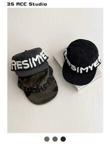 Soft Top Flat Bill Hat Colorblock Vintage Skateboard 5-Panel Cap Women Camouflage Flat Brim Hat BiteBerry Original New American Letter Contrast Color Corduroy Plaid Baseball Cap Couple Fashion Simple Casual Versatile Sun Protection Baseball Cap Outdoor Street Skater Hippie Chicks Style Hat - Multicolor - View 3