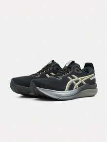 Asics Men's GEL-KAYANO 33 GLITTER Running Shoes Low-Top 1011C344-001 - Dark Grey - View 3
