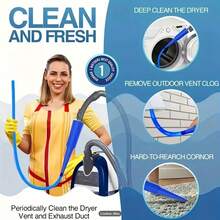 Vacuum Cleaner Vent Cleaning Kit Dryer Vent Vacuum Hose Lint Remover - Washing Machine Vacuum Hose - View 5