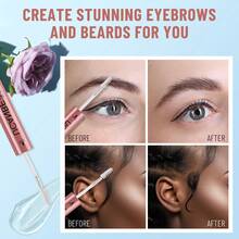 UCANBE 3-In-1 Eyebrow Pencil: Triangle Retractable Eyebrow Pencil, Waterproof Eyebrow Gel And Eyebrow Powder, Create Natural Eyebrow Shape - Medium Brown - View 8