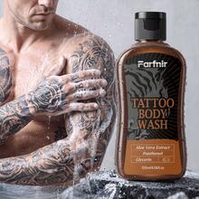 Farfnir 120ml Tattoo Body Wash – Sandalwood Woody Scent, Aloe-Infused, Deep Nourishing & Hydrating, Gentle Cleansing With Rich Foam, Long-Lasting Fragrance, Ideal For Pre & Post Tattoo Care,Halloween - Tattoo Body Wash - View 3