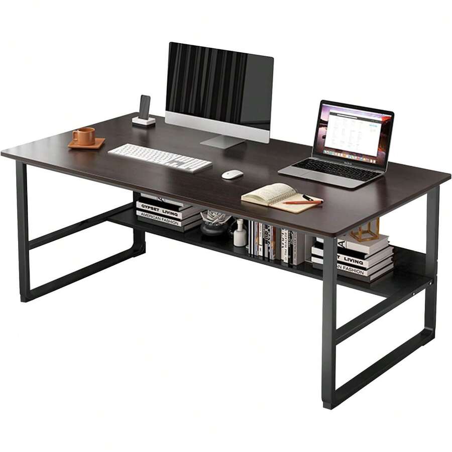 Desk And Drawer Storage - Black - View 1