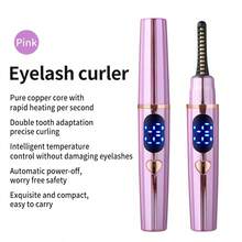 New Electric Eyelash Curler With Heating Clip And Battery Display, Long-Lasting Styling, Rechargeable, Portable Electric Heated Eyelash Curler, Electric Eyelash Curler - Multicolor - View 13