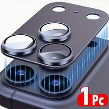 1 قطعة فيلم حماية عدسة معدني متوافق مع Apple 17 Pro Max/17 Air/17 Pro/17، تغطية كاملة مع تحديد الموقع، سهل التركيب، زجاج مقسى مضاد للخدش ومضاد للسقوط، وسادة حماية العدسة، متوفر باللون البرتقالي والفضي والأزرق وألوان أخرى، حماية كاملة للكاميرا، إكسسوارات الهاتف - متعدد الألوان - مشاهدة 22