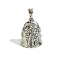 1pc Guardian Angel Motorcycle Bell Good Luck Charm Keychain Pendant Accessories, Gift For Bike, Friends - one-size - View 9