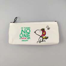 SNOOPY 1個大容量鉛筆盒，可愛文具袋，可存放鉛筆、原子筆、橡皮擦、尺、貼紙和便利貼，適合作為生日禮物和派對小禮物 - 查看 13