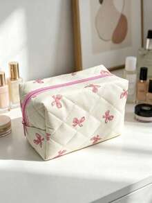 1pc Drawstring Thickened Makeup Bag, Mini Cosmetic Box, Simple Zipper Travel Bag, Women's Exclusive, Lipstick Storage Bag, Portable Toiletries Organizer, Multi-Functional Storage Bag, Suitable For Home Storage, Outdoor Travel, Beach Vacation - Multicolor - View 7