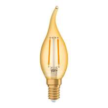 VELA LED BOHEMIA AMBAR 2,5w 825 E-14 OSRAM - - - Ver 1
