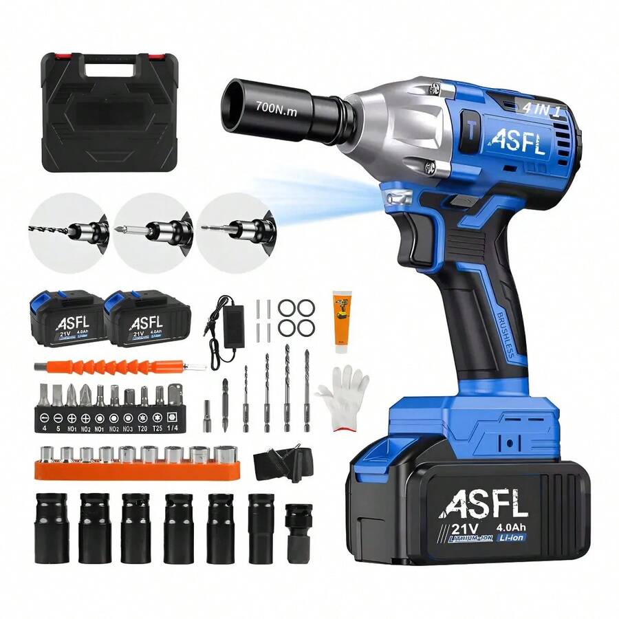 Electric Wrenches - Blue - View 1