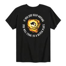 - El Último Airbender - Camiseta Gráfica de Manga Corta Better Place - Negro - Ver 1