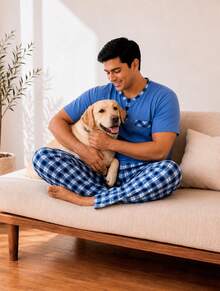 Men Loungewear Onepieces - Grey - View 3