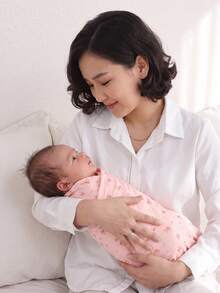 momscare 3pcs Baby Blankets Pink Series Soft Comfortable Fabric Thin Blankets Suitable For Newborns - Multicolor - View 3