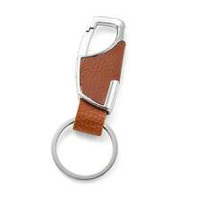 1pc Men's Car Keychain, Creative Convenient Fashion Door Lock Key Ring, Waist-Hanging Metal Keychain, Artificial Leather Keychain, Car Key Gift, Creative Design Anti-Loss, Perfect For Daily Commute And Leisure Use - Multicolor - View 8