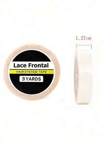 Waterproof Lace Front Wig Tape, 3 Yards - Double-Sided Adhesive For Secure Hold On Wigs And Extensions - Strong, Flexible Hold - Waterproof Lace Front Wig Tape - Strong Bond, Double-Sided Support For Extensions And Wig Pieces, Halloween - View 9