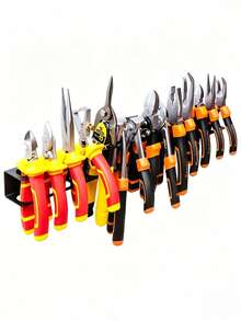 Screwdriver, Hammer And Wrench Hardware Tool Storage Rack, Wall-Mounted Multi-Function Small Tool Organizer, Suitable For Home And Garage Use - Multicolor - View 7