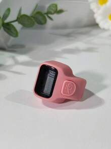 Silicone Soft Finger Ring Electronic Counter Ring With High-Definition Digital Display, Press-Type Tally Counter, Silent No Noise Portable Small Counter - Multicolor - View 6