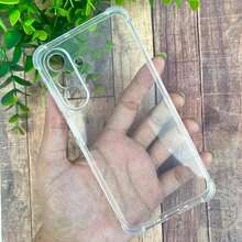 Capa Transparente Anti Impacto Compatível Para Samsung A25 / A26 / A27 / Capinha Simples Silicone (CF09) - Transparente - Visão 7