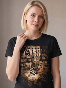Men T-Shirts - Black - View 4