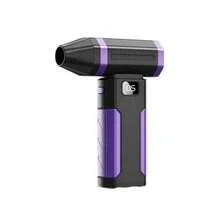 Portable Handheld Turbo Air Blower, High Power Dust Cleaner Cordless Rechargeable Electric Air Duster For Keyboard Car Interior PC Camera Hair Debris Cleaning - A - View 11