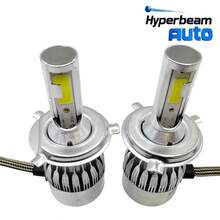 2pcs/Set Lampu Depan LED Mobil Sorot Jauh/Dekat H7 H4 10000LM Bohlam C6 H1 H9 H11 6000K Lampu Depan Mobil - C6 - View 18