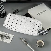 New Handheld Large Capacity Stationery Storage Box Pencil Pouch Travel Toiletry Bag Stationery Organizer Pencil Case Marker Storage Box Pen Bag Makeup Bag Makeup Storage Bag Desktop Stationery Storage Box Multi-Functional Stationery Box - Single Piece - View 4
