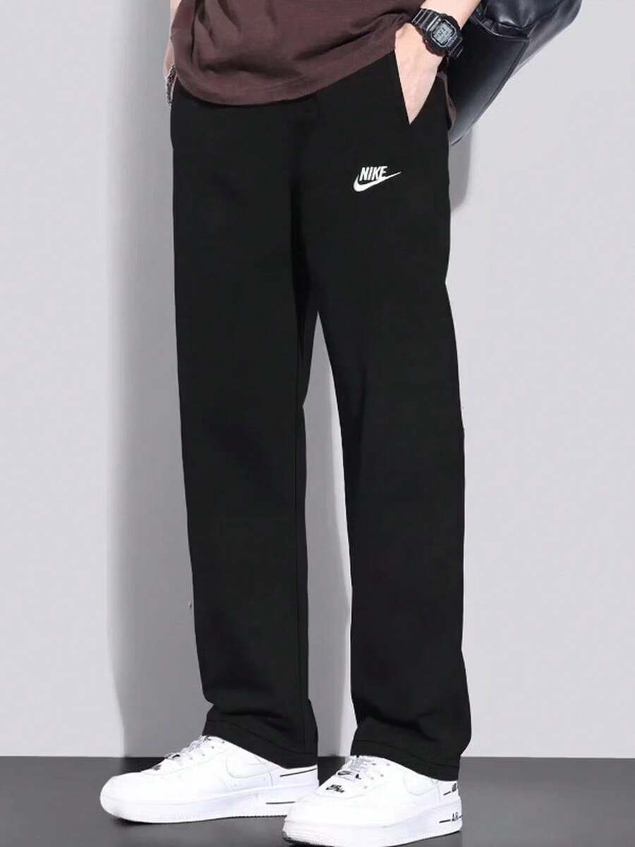 Nike Sportswear Club Men's Classic Knit Straight Leg Sporty Casual Pants