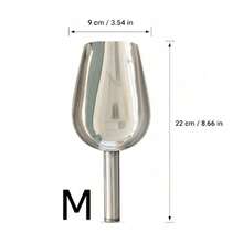 1pc Stainless Steel Pet Food Spoon, Multi-Functional Cat Treat Dispenser, Suitable For Cat And Dog Dry Food Feeding, Pet Food Accessory. - Multiple Capacities - View 11