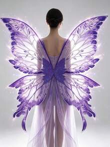 Butterfly Wings Adult Halloween Fairy Butterfly Wings Performance Costume Party Holiday Use - Multicolor - View 1
