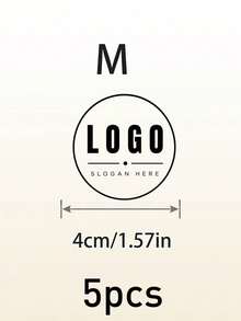 客製化圓形水晶貼紙，極簡個性化 Logo 標籤，適用於杯子、派對小禮物，可客製文字貼紙，生日與婚禮裝飾，萬聖節、感恩節與聖誕節可客製化禮物封印貼，個性化貼紙，客製貼紙 - 風格A - 查看 10