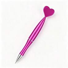 1/5 Bolígrafos para la temporada de vuelta al colegio - Bolígrafos con punta de bola en forma de corazón, adecuados para oficina, escuela, Navidad, Día de San Valentín y suministros para fiestas de boda, proyectos. Uso escolar. - A - Ver 12