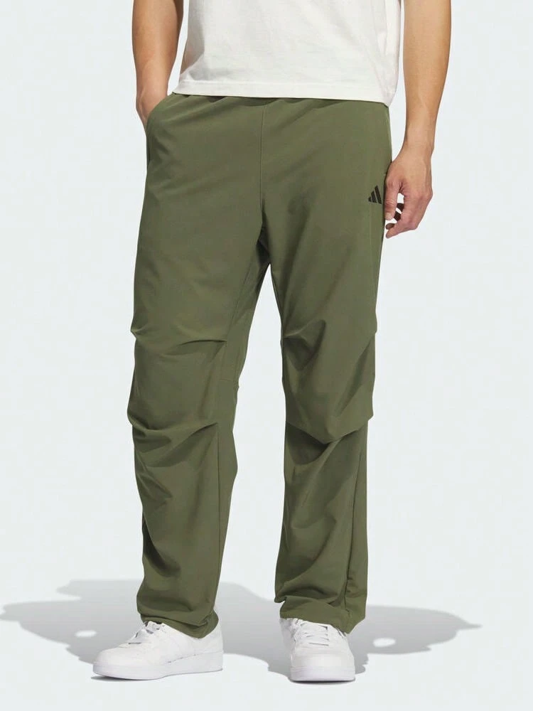 Adidas 男款 FI MH PARA PANT 運動梭織長褲 KH3763 - 橄欖綠 - 查看 1