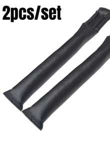 2/1pc Universal Car Seat Gap Filler Pad, Soft Anti-Leak Cushion, Faux Leather Gap Filler, Isolation Pad, Car Interior Decoration - A - View 14