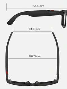 LIGE Smart Glasses: 290mAh Large Capacity Battery, AI Voice Assistant/Photo/Video Recording/Voice Recording/Music Control/Phone Calls/Notification Reminders/AI Translation/Smart Object Recognition - Multi-Functional Fashion Smart Glasses - View 12