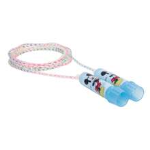 Mesuca Fitness Jump Rope, Disney Licensed Cartoon Print, Multiple Colors Available, Plastic Handle, Rainbow Glitter Transparent Rope, Adjustable, Portable, Outdoor Sports Training Rope, 1pc - Multicolor - View 7