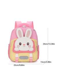 This Stylish Cartoon Bunny And Bear Backpack Is Perfect For , Traveling, Shopping, Attending Parties, And Also Makes A Great Gift For Friends - Multicolor - View 11