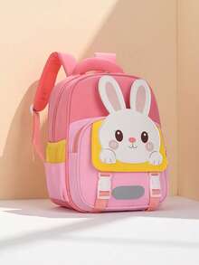 This Stylish Cartoon Bunny And Bear Backpack Is Perfect For , Traveling, Shopping, Attending Parties, And Also Makes A Great Gift For Friends - Multicolor - View 13