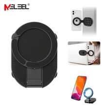 KELEEL 2件組 3合1吸盤式磁吸手機支架，兼容 MagSafe，360°旋轉手機三腳架底座附登山扣夾，適用 17-12，可用於汽車儀表板、健身房、廚房、辦公室 - 黑色 - 查看 11