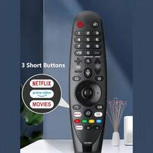 Replacement Remote Control For Magic Smart TV (Without Voice And Pointer Functions), Compatible With AKB75855501 Model Smart TV LCD/LED/OLED/QNED/NanoCell/4K UHD/Super UHD Series - View 3