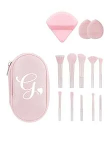 Professional Makeup Brush Set, Includes Foundation Brush, Concealer Brush, Eyeshadow Brush, Eyebrow Brush, Storage Bag, Soft Bristle Design, Essential Makeup Brushes, Perfect For Makeup Application, Covers Blush Brush, Foundation Brush, Eyeshadow Brush, Lip Brush And More, Suitable For Eyeshadow, Foundation And BB Cream Application, Designed For Beginners And Makeup Enthusiasts - Multicolor - View 21