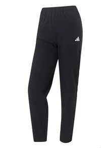 Adidas New Women's Trefoil Woven Fleece-Lined Warm Joggers - Black - View 5